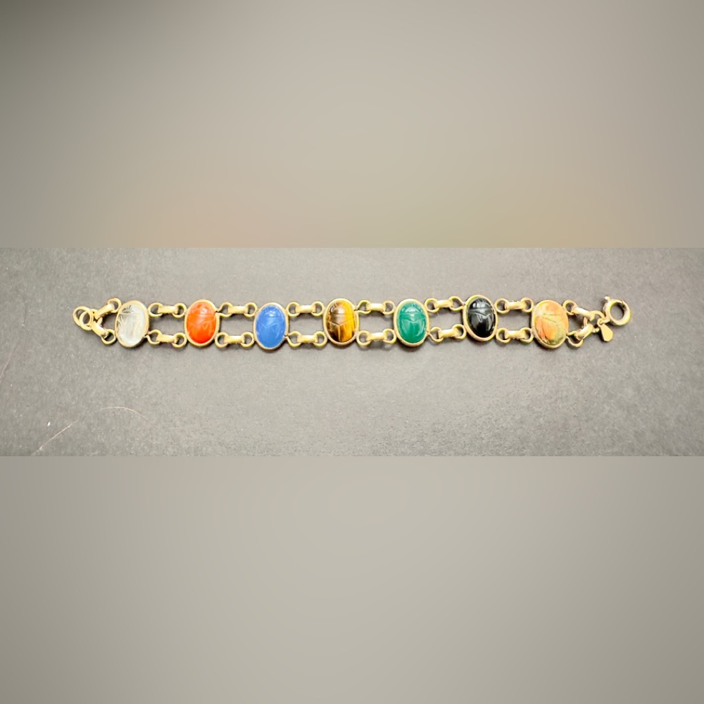 Vintage GF Scarab Bracelet
